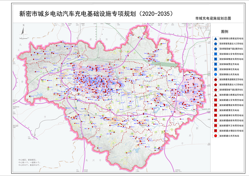 新密市电动汽车充电基础设施专项规划